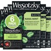 Wissotzky Nana Mint Black Tea, (6 Pack - 120 Tea