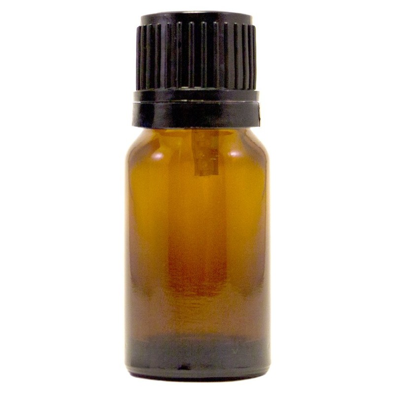 30 ml (1 oz) Amber Glass Essential Oil Bottle with