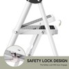 Step Ladder, Folding Step Stool with Wide Anti-Slip Pedal, Sturdy