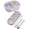 Skater TACC2AG-A Trio Set Chopsticks Spoon Fork Sinapushu Children's Antibacterial
