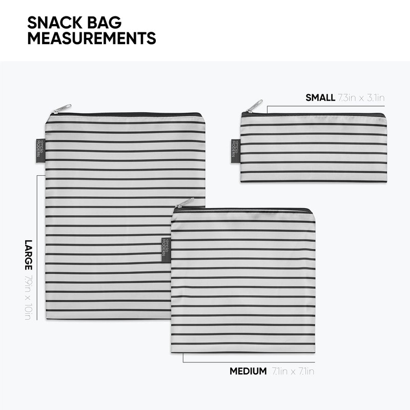 Simple Modern Ellie Reusable Snack Bags Sandwich Bag - Food