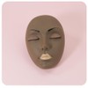 ANNAFRIS Lash Mannequin Head,Eyelash Mannequin Head with Eyelids,Lash Extension Training