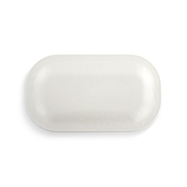 DEMDACO Rectangular Serving Tray Party Platter for Snacks and Appetizers Large 9 x 16 Inch Melamine Cherry Blossom