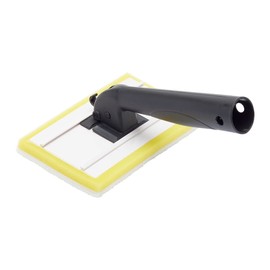 Fit For The Job Click System 6 inch x 4 inch Paint Pad And Handle Set - High Capacity Fabric for Rapid and Accurate Coverage With Emulsion Paints On Indoor Walls and Ceilings