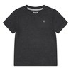 Hurley Boys' Soft Basic T-Shirt, Black Heather