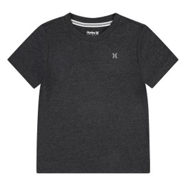 Hurley Boys' Soft Basic T-Shirt, Black Heather