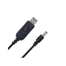 iGreely USB Voltage Step Up Converter - DC 5V to 12V, 3ft Cable with DC Jack 5.5 x 2.5mm or 5.5 x 2.1mm