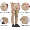 Men's Cargo Joggers Work Camo Chino Utility Combat Pants Trousers
