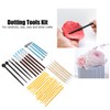 Clay Sculpting Tools Kit 33pcs Ball Stick Silicone Pen Portable