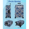 Slohif Luggage Cover for Suitcase Tsa Approved Protector - Carry
