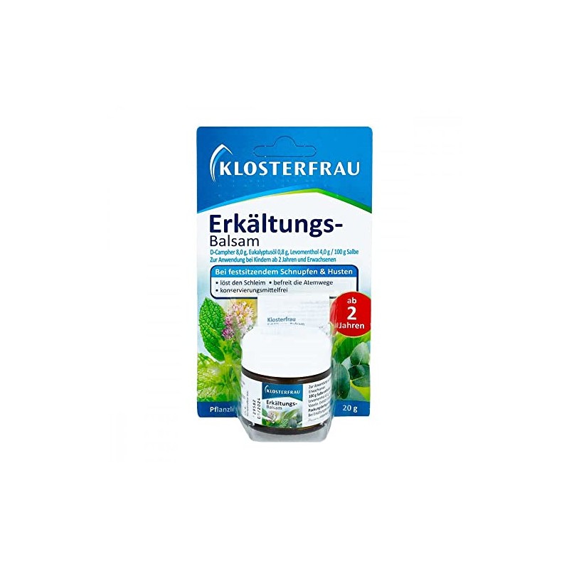 Klosterfrau Cold Balm | 20 g | For Stuck Runny