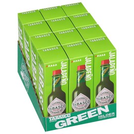 TABASCO® Brand Green Jalapeño Pepper Sauce, 5 oz (Pack of 12)