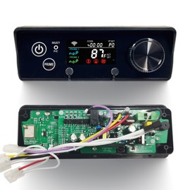 Next-Gen PID Rectangular Smart Command App Supported Control Board Replacement– for Pit Boss Navigator, Sportsman,NASCAR, Mahogany, Competition, Onyx Edtion,Pro Series Pellet Grills & Smokers