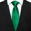 JEMYGINS Men's Satin Tie Set Tie & Pocket Square &