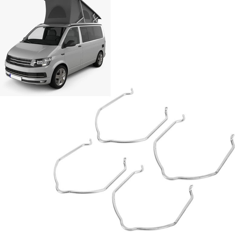 1J0145769H Intercooler Turbo Hose Retaining Clamp, 4 Pieces Turbo Hose