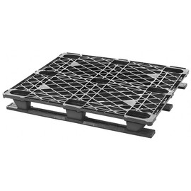 4-Way Stackable Recycled High Density Polyethylene Pallet, 48 inL x 40 inW x 5 5/8 inH-Each