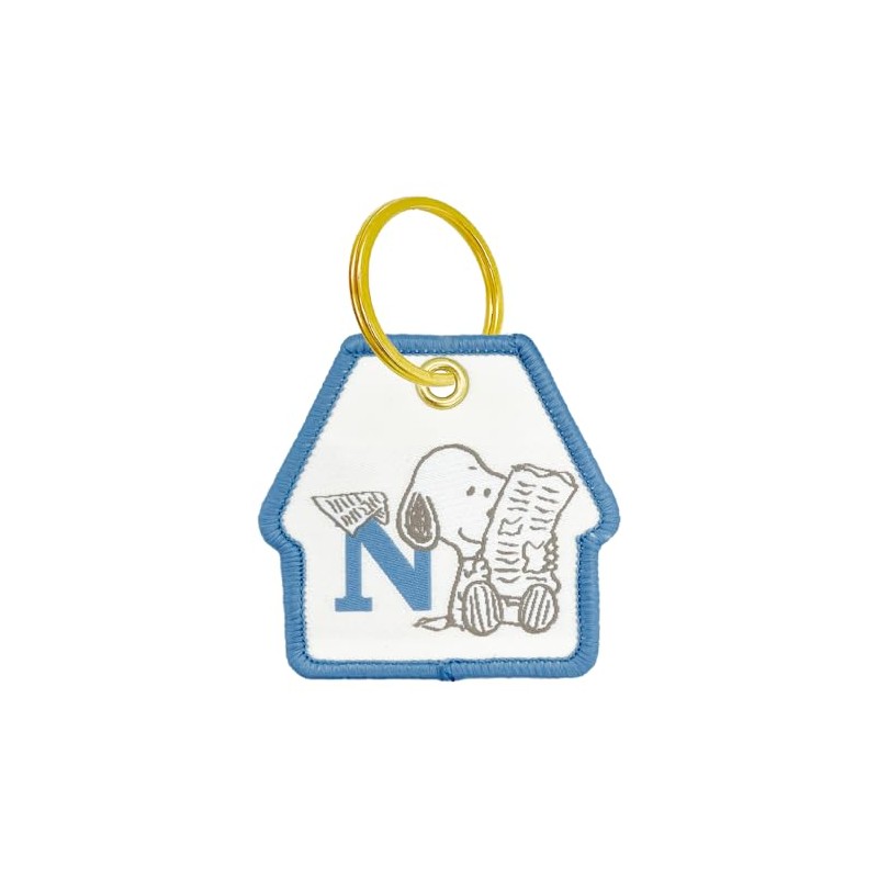 Tees Factory Snoopy Patch Key Ring N H5.5 x W
