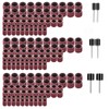 Yesallwas Sanding Band, 186 Piece Set, Mini Router, Polishing, 80#/120#/240#,