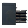 Workington Portable Metal Tool Chest with 4 Drawers, 20" 4-Drawer