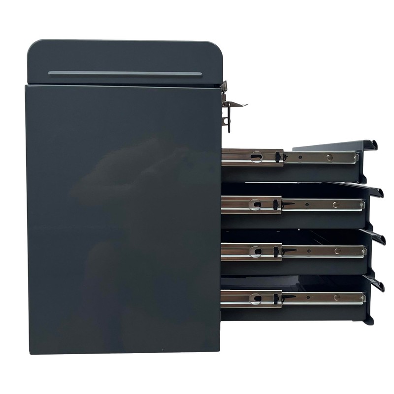 Workington Portable Metal Tool Chest with 4 Drawers, 20" 4-Drawer