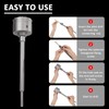 WGLOSI 9PCS Concrete Hole Saw Kit,Masonry Hole Saw with SDS