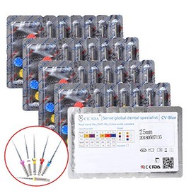 NSKI - Juego de 30 puntas de motor rotativas de endodoncia universal Niti de 25 mm