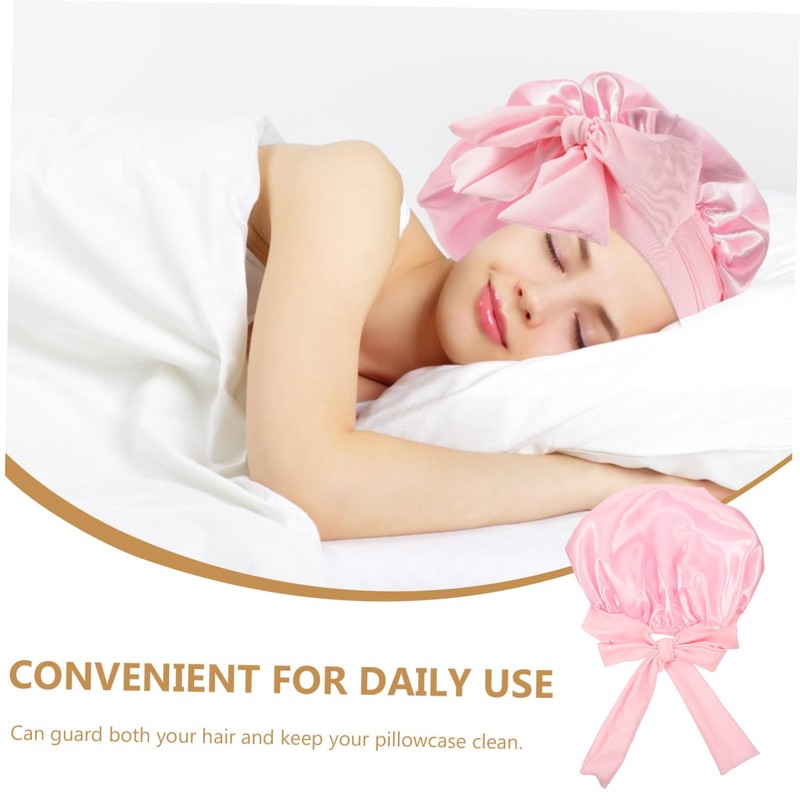 Baluue Hair Bonnet for Sleeping Bonnet Satin Sleep Cap Soft