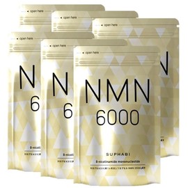 シードコムス NMN サプリ 純度100％ 6000mg (1カプセルに200mg) 高配合 国内製造 30カプセル (6)