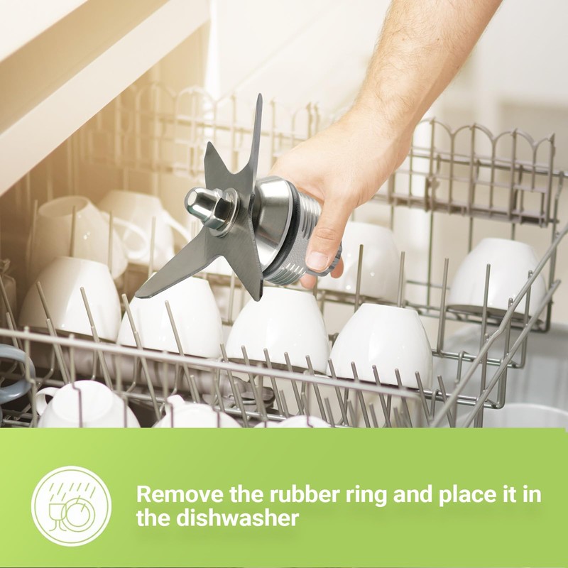 Titanium Coating Blade Replacement for Vitamix 5200 6300 500 Tall