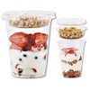 12 oz Clear Plastic Parfait Cups with Insert 3.25oz &