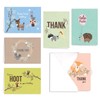 Woodland Animals Birthday and Thank You Note Card Assortment Pack