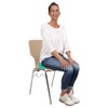 Sport-Tec Orthopaedic Seat Wedge Back Cushion Lumbar Cushion Extra Hard