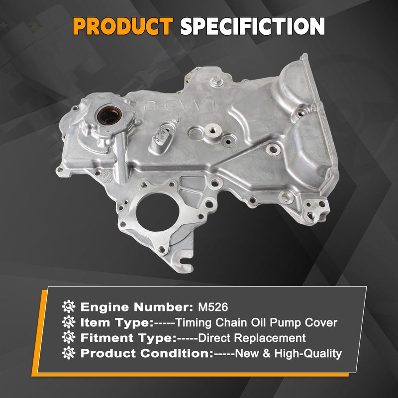 PANGOLIN 21350-2B701 21350-2B702 21350-2B703 Timing Chain Oil Pump Cover for