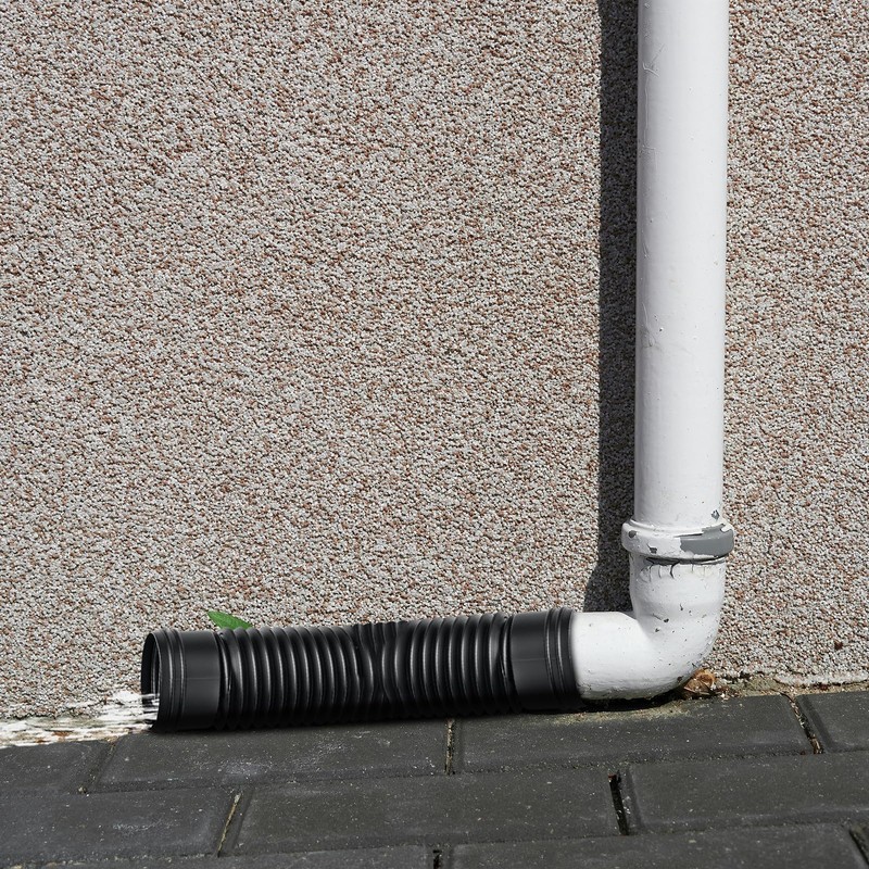 Rain Gutter Downspout Extensions Flexible, Drain Downspout Extender,Down Spout Drain