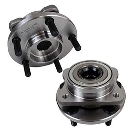 Autoround 513123 [2-Pack] Front Wheel Bearing and Hub Assembly Compatible with Dodge Caravan, Grand Caravan, Chrysler Town Country, Plymouth/Chrysler Voyager, Prowler, 1996-2007 5 Lug Non-ABS