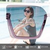 [OCCI CHIARI] Women's Plus Size Square Sunglasses Half Frame Design
