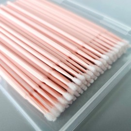 Precision Micro Makeup Corrector Nano Cotton Swab Sticks (with case) 3ea