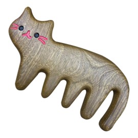 Beavorty Wooden Massage Comb Scalp Therapy Detangler Brush for Women Men Hair Care