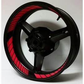 CGD Graphics CUSTOM MOTORCYCLE INNER RIM DECALS WHEEL STICKERS STRIPES RACING TAPE GRAPHICS
