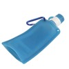 500ml Portable Foldable Water Bottles Collapsible Silicone Water Pouch for