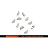 10 x Disc Spring 2 x 3.7 mm Crescent Moon