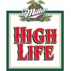 Miller High Life Vintage Vinyl Sticker Decal 18" full