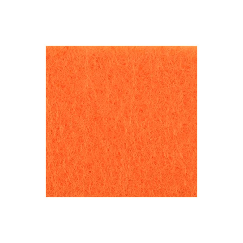 Vaessen Creative 10420-043 Felt Fabric Sheet, Textile, Orange, One Size,