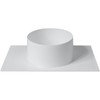 5 Inch / 125 mm Duct Connector Flange - Plastic