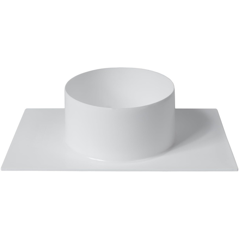 5 Inch / 125 mm Duct Connector Flange - Plastic