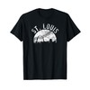 Vintage St Louis Missouri Skyline Apparel T-Shirt