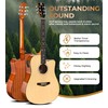 Vangoa Electric Acoustic Guitar Kit for Beginners Adults 41 inch