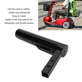 Cane Holder for Mobility Scooter, Metal Cane Holder for Scooters and Electric Chairs, Cane Holder Support Accessories for Wheelchairs Walkers