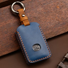 Smasol Genuine Leather Key Case, Key Cover, Key Shell, Smart Key Case