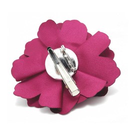 Meil Liwish Camellia Flower Hair Clip Hairpin (A74) magenta